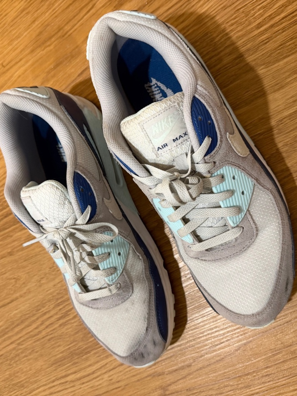 Nike Air Max 90 Glacier Blue Sneakers Men’s Size 13 FN6958-001